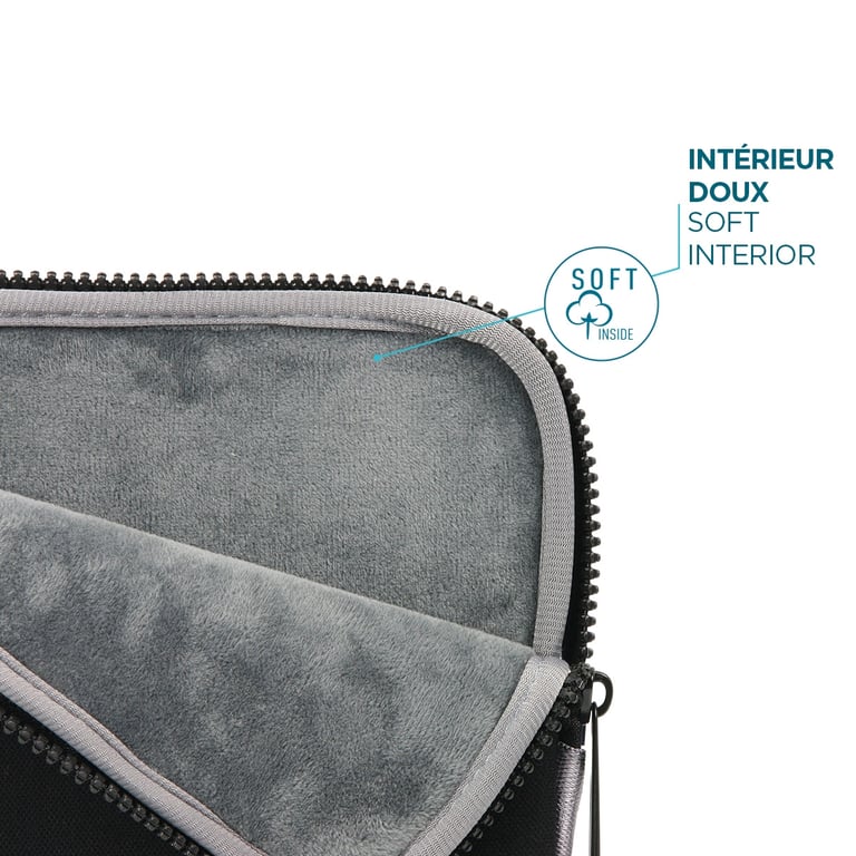 Housse pour Ordinateur 12.5''-14'' à Mémoire de Forme, Pochette