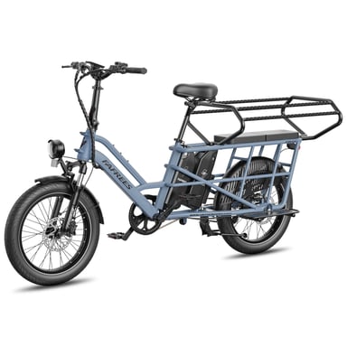 Vélo électrique modulable FAFREES FF20 CUV – Double batterie 30 Ah, freins à disque hydrauliques – bleu