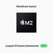 MacBook Air M2 (2022) 13.6', 3.5 GHz 512 Go 8 Go  Apple GPU 8, Lumière stellaire - AZERTY