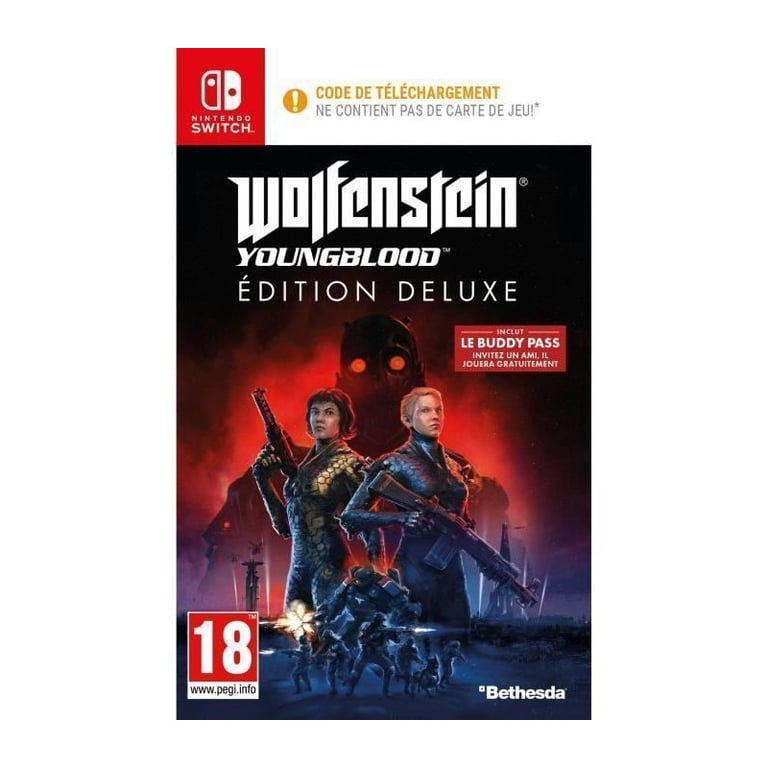 Wolfenstein II: Youngblood Deluxe Edition Jeu Xbox One - vue 3
