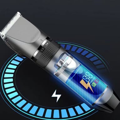 Tondeuse à Cheveux Électrique Numérique Professionnelle - Kit Complet pour Hommes