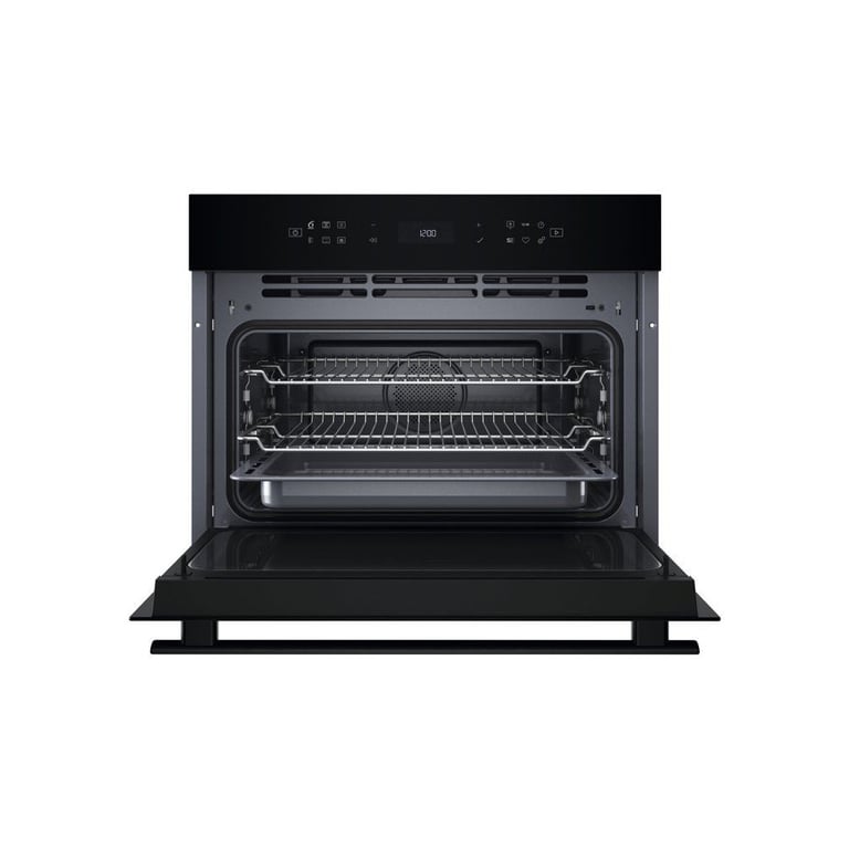 Four micro-ondes combiné encastrable Whirlpool WCW6O7HTBF 52 L 950 W fonctions Crisp Fry vapeur sous-vide noir - Neuf
