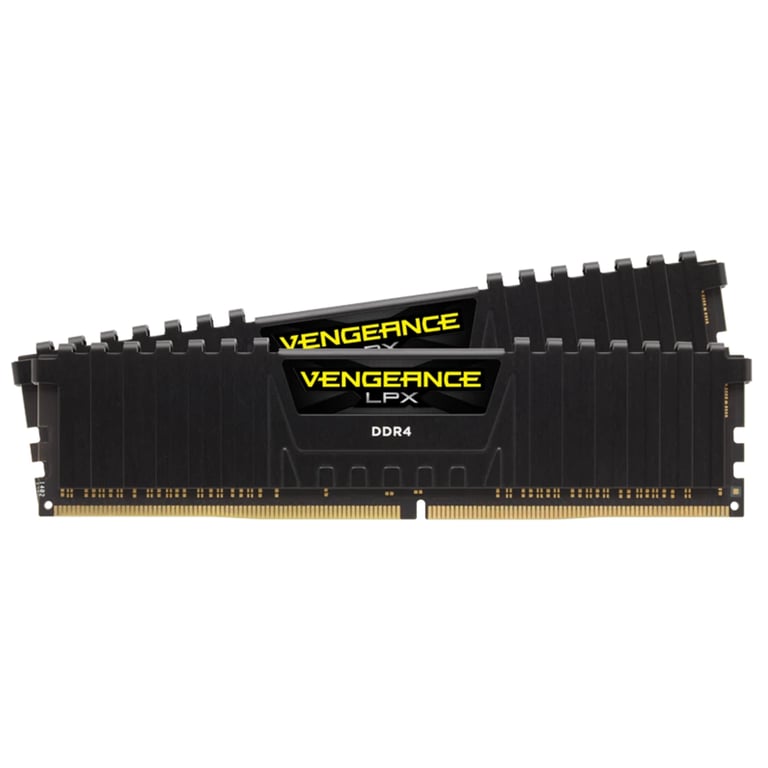 CORSAIR Barrette mémoire 8Go DIMM DDR4 Vengeance LPX PC4 19200 2400 Mhz Neuf - vue 1