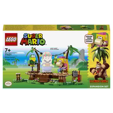 Juego de expansión Concierto en la selva de Dixie Kong LEGO® Super Mario? (71421)
