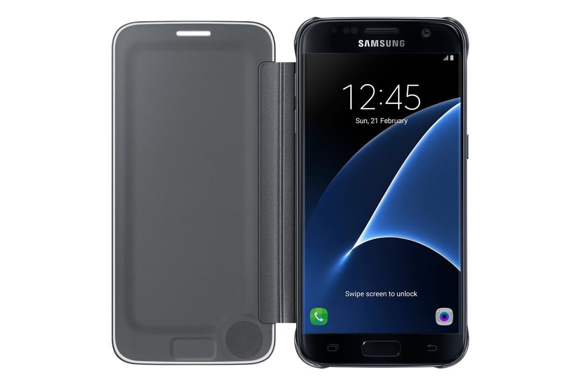 Samsung Clear View Cover S7 Doré - vue 4