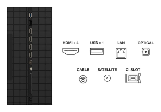 TCL 65C89K TV 165,1 cm (65'') 4K Ultra HD Smart TV Wifi Noir 4500 cd/m²