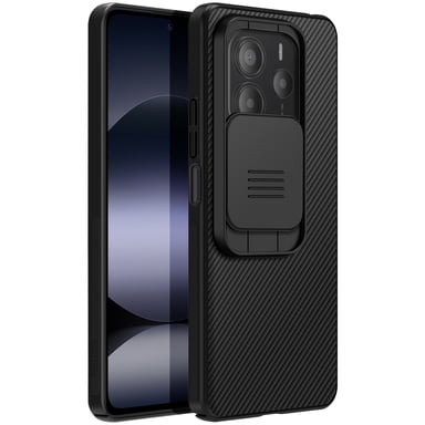 Tieeyivv Custodia per Xiaomi Redmi Note 14 5G Cover, Vetro Temperato Pellicola Protettiva Case Custodia Matte Sottile in TPU Morbido, Cover Protezione Anti-Caduta- Nero