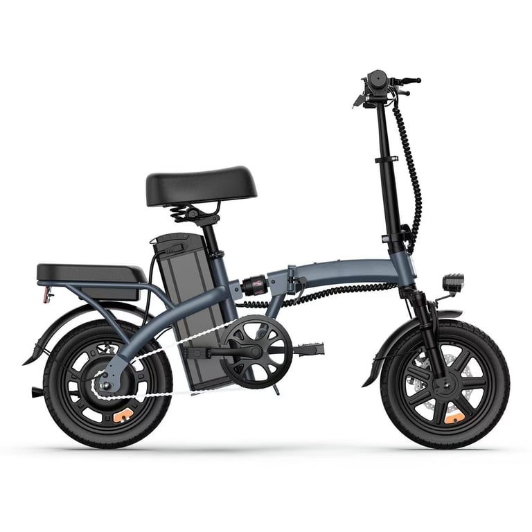 Vélo électrique URLIFE F1L Moteur Batterie 48V 7.5Ah Pneus De 14 Pouces Freins à Disque Neuf