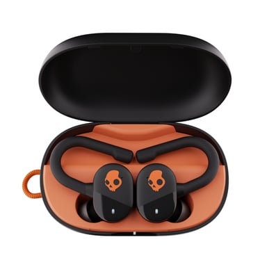 Skullcandy PUSH PLAY ACTIVE Casque Sans fil Ecouteurs Appels/Musique/Sport/Au quotidien Bluetooth Noir, Orange