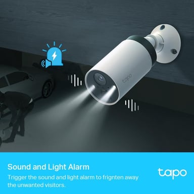TP-Link Tapo C420S2 Bulbe Caméra de sécurité IP Intérieure et extérieure 2560 x 1440 pixels Mur