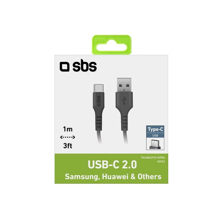 Câble de chargement de données de type C USB 2.0 SBS - vue 2