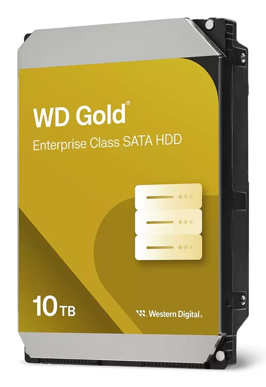 Western Digital WD Gold 10 To WD103KRYZ - vue 3
