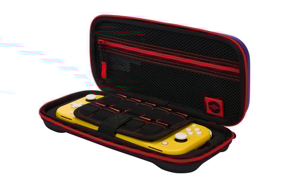 PowerA NSCS0055-01 Copertura protettiva per console di gioco portatile Nintendo Custodia robusta Blu, Giallo