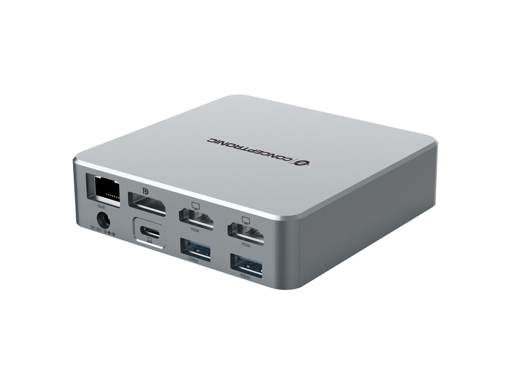 Conceptronic DONN25G station d'accueil Avec fil USB 3.2 Gen 2 3.1 Gen 2 Type C Neuf - vue 2