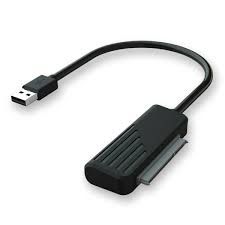 Savio AK-38 SATA USB Type-A Cavo con cambio di genere nero