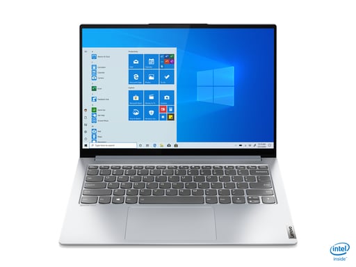 Lenovo Yoga Slim 7 Pro 14IHU5 Résolution 2.8K Core i5-11320H SSD 512 Go Ram 16 Go Windows 11 Pro Azerty Français Argent