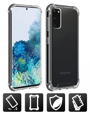 Altadif ALTCS11AG coque de protection pour téléphones portables 17 cm (6.7'') Housse Transparent Samsung Galaxy S20+