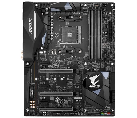 GIGABYTE GA-AX370-GAMING-K7 carte mère AMD X370 Emplacement AM4 ATX