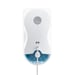 Robot lavavetri HUTT W10 Bianco, senza tracce, separazione secco/umido, frequenza variabile IA, 10 cm/s, serbatoio 80 ml, 65 dB