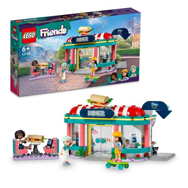 LEGO 41728 Le snack du centre ville LEGO Friends - vue 4