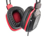 Subsonic SA5554 auricular y casco Auriculares Alámbrico Diadema Juego Negro, Rojo