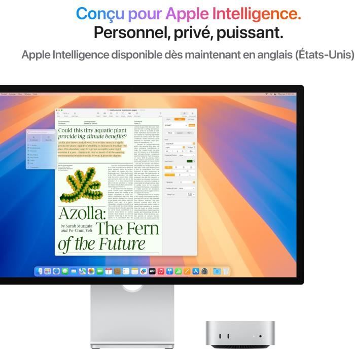 Mac Mini M4 Cpu 10c / Gpu 10c 16 mu9d3fna Apple - vue 6