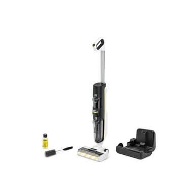 Aspirateur balai sans fil Kärcher FCV 4 Dry 3-en-1 aspirateur+laveur+séchage Autonettoyage/séchage 70° Coloris unique