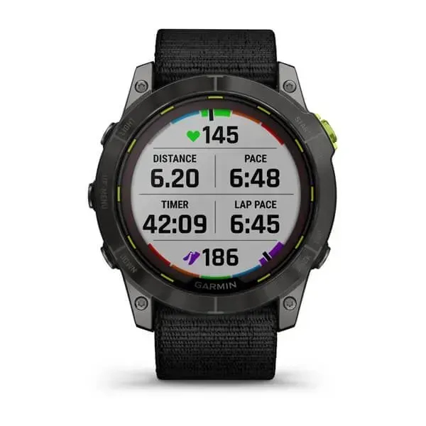 Garmin Unisex Enduro 2 Solar GPS Uhr Schwarz schiefergrau DLC Titan OneSize - vue 3