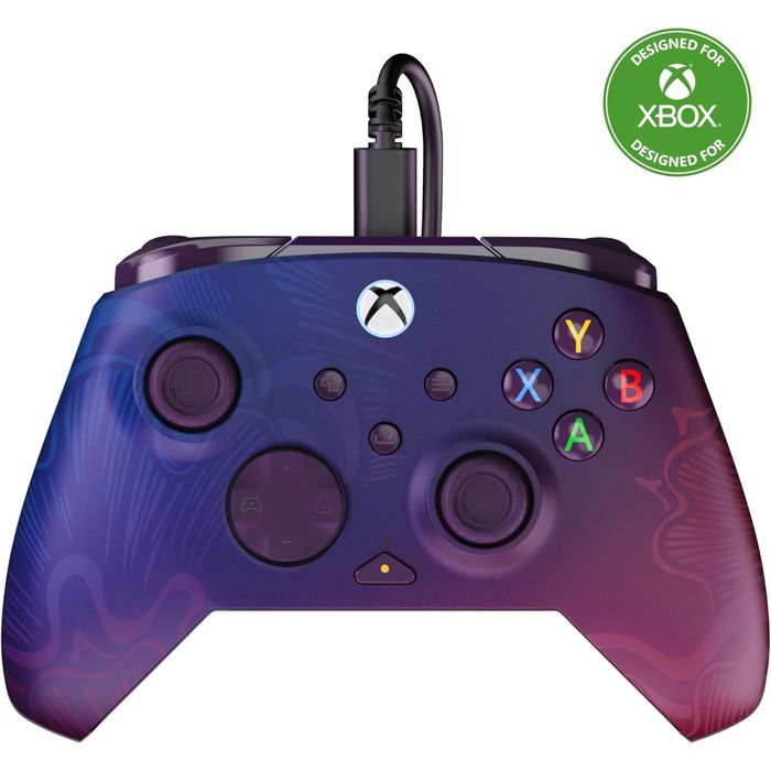 Manette de jeu - Xbox - Rematch Advanced - Filaire - Purple Fade - Compatible PC - - Neuf