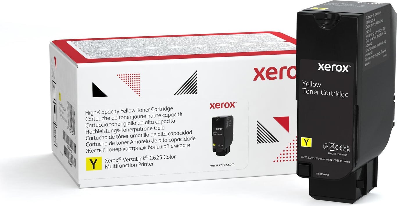 XEROX VersaLink C625 Yellow High Capacity Toner Cartridge 16.000 Pages