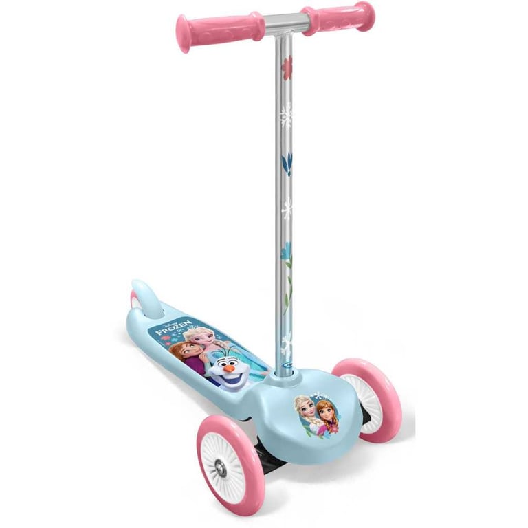 Trottinette enfant steering LA REINE DES NEIGES RN246045 3 roues - vue 2