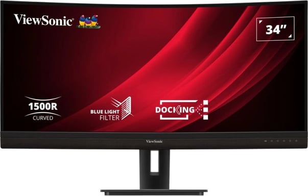 Viewsonic VG3456C pantalla para PC 86,4 cm (34'') 3440 x 1440 Pixeles UltraWide Quad HD LED Negro