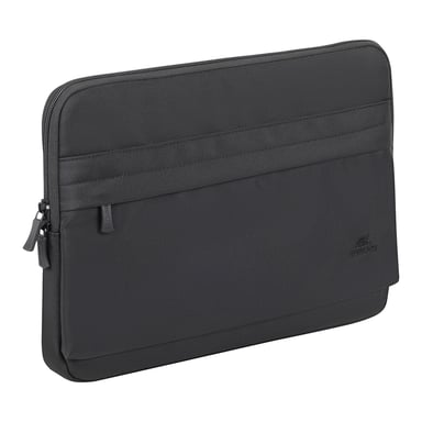 Rivacase Funda de Poliéster Impermeable para Portátil 13 / 14 pulgadas Negro