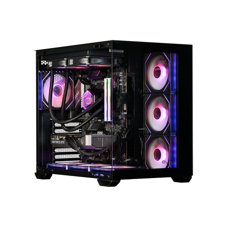 PC Gamer powered by COOLER MASTER Sans Windows AMD Ryzen RTX 5060 RAM DDR5 SSD - vue 2