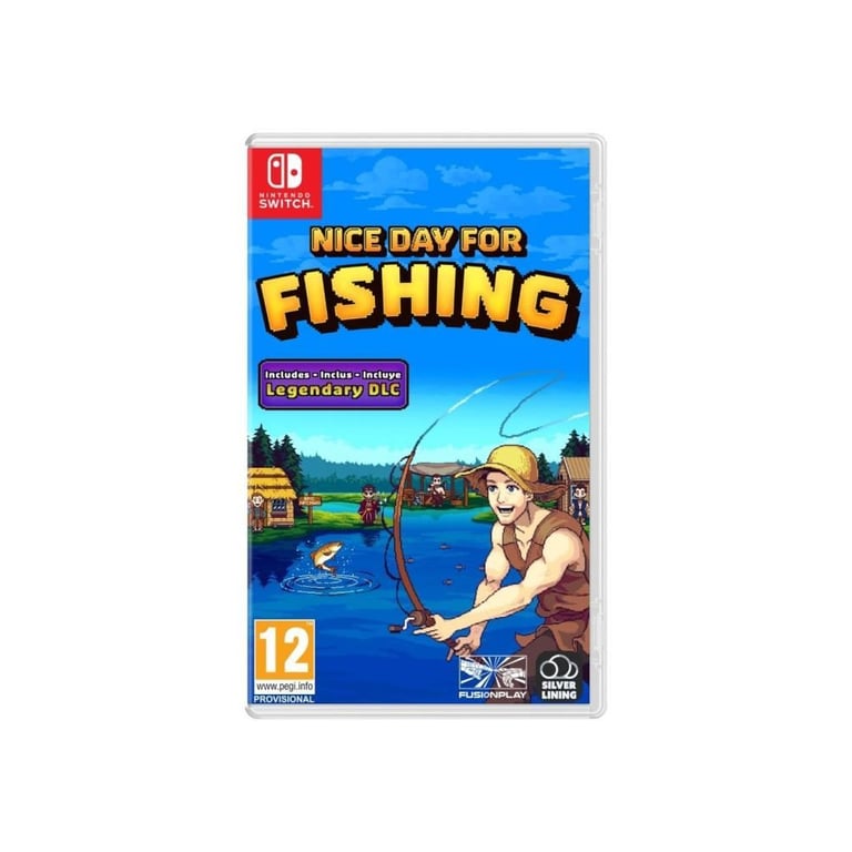 Jeu Nintendo Switch JUST FOR GAMES Nice Day For Fishing Pixel-art Aventure & Simulation DLC Legendary Multicolore - Neuf