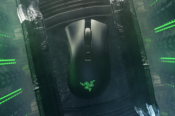 Razer DeathAdder V2 Pro Mouse per destrorsi Bluetooth + USB Type-A Ottico 20000 DPI