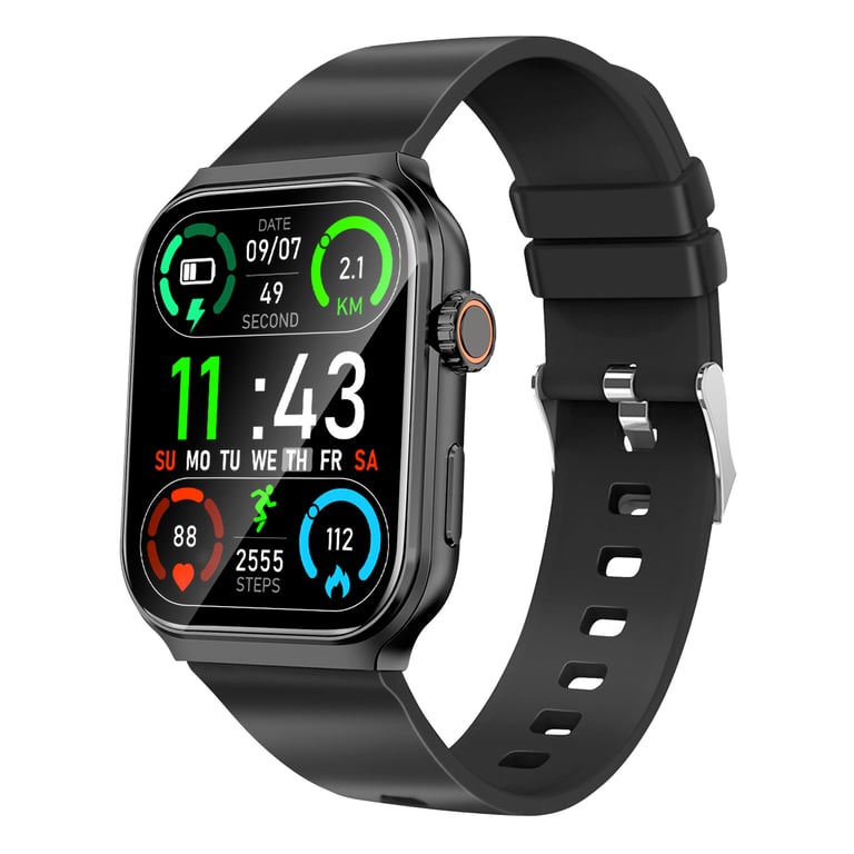 Montre Connectée Bluetooth Suivi Sport Appels mains libres Neuf