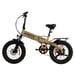 Bicicleta eléctrica plegable Univercycle B1, batería extraíble de 48 V y 13 Ah, 7 velocidades - marrón