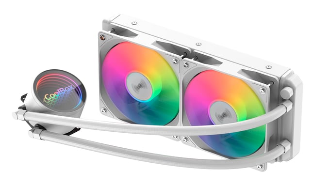 CoolBox GAMING REFRIGERACION LIQUIDA ARGB INFINITE LIQUID240 BLANCO