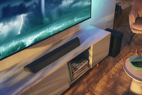 Philips TAB7807/10 haut-parleur soundbar Noir 3.1 canaux 650 W