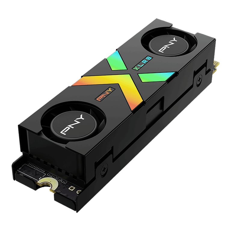 PNY CS3150 XLR8 Gaming EPIC X RGB Disque dur SSD Interne .2 NVMe RGB Heatsink M280CS3150XHS 1TB RB Neuf - vue 2