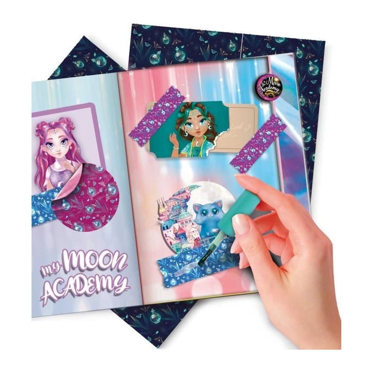 Accessoires Paper Art Kit de Loisirs Créatifs THE MOON ACADEMY Kit de Bureau Matériel Inclus - vue 3