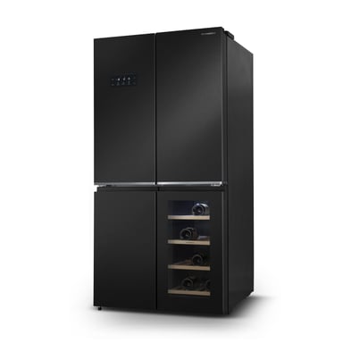 Schneider SCMDWC605NF-DXE - Réfrigérateur Multiportes 606L Dark Inox