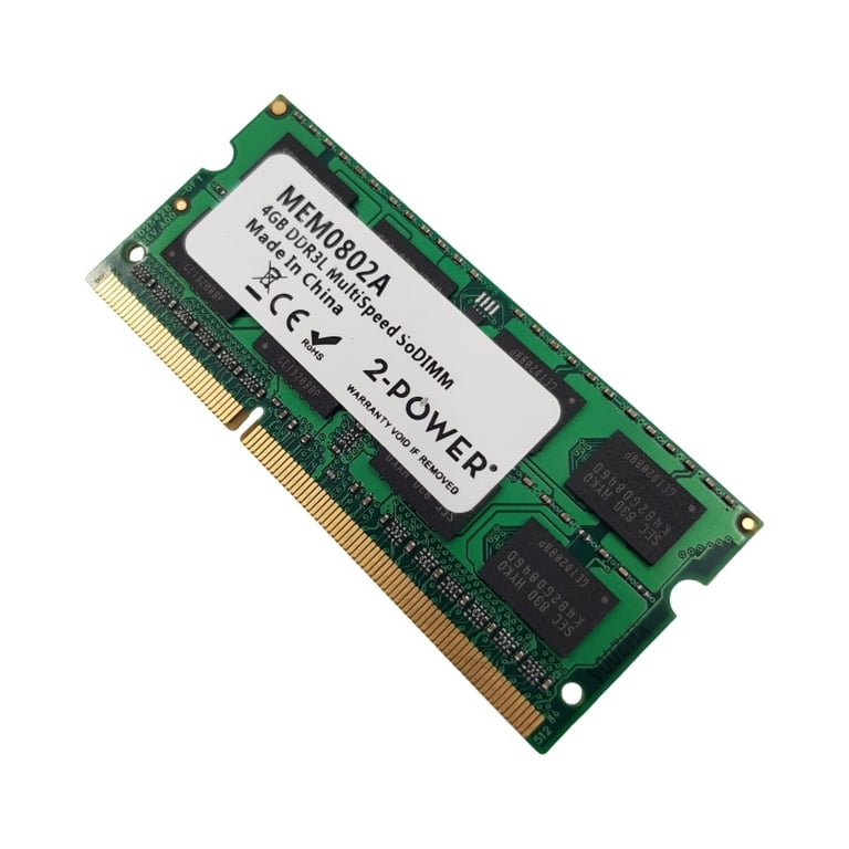 4Go RAM DDR3 2 POWER MEM0802A SO DIMM PC3L 12800 1600MHz 2Rx8 Très bon état