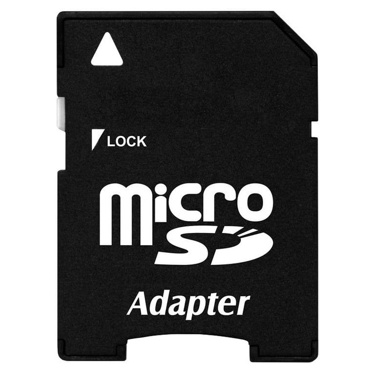 Carte Adaptateur Micro SD Vers SD Transférer Fichiers Photos Sur Pc Lecteur  Noir YONIS - Yonis