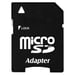 Carte Adaptateur Micro SD Vers SD Transférer Fichiers Photos Sur Pc Lecteur Noir YONIS
