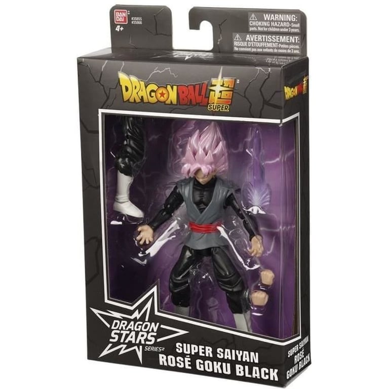 Figurine articulée Goku Super Saiyan Rosé Dragon Ball BANDAI - vue 3