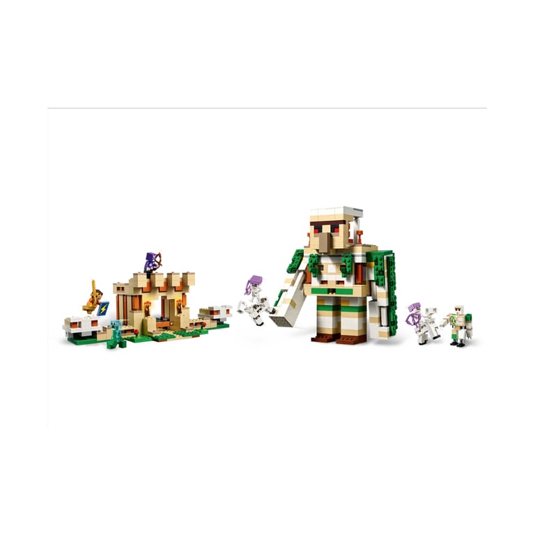 Forteresse du Golem de Fer LEGO Minecraft - Set de Construction Épique - Neuf