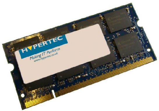 Hypertec Legacy DDR2 1 Go SO DIMM 200 broches 800 MHz / PC2 6400 mémoire sans tampon non ECC - vue 3