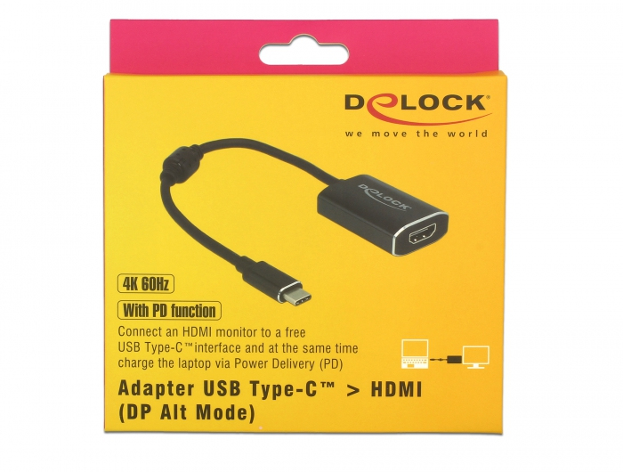 DeLOCK 62988 adaptateur graphique USB 4096 x 2160 pixels Neuf - vue 2